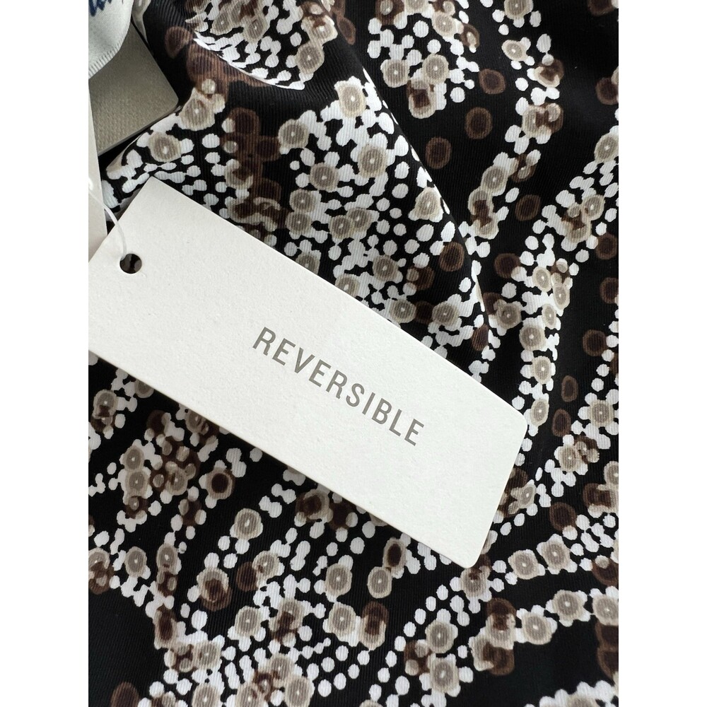 Tommy Bahama Playa Brava Reversible One Piece Swimsuit Blk & White Size 6 - NWT - Picture 9 of 11